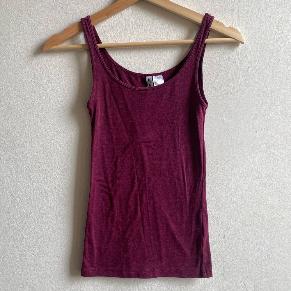H&M Tank top ✨✨ red/purple